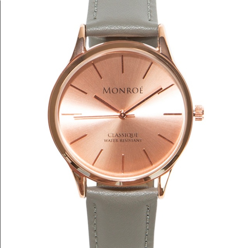 NEW Maestro Monroe Rose Sunburst Solérose Watch
